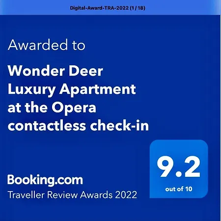 Apartamento Wonder Deer Luxury At The Opera Self Check-in